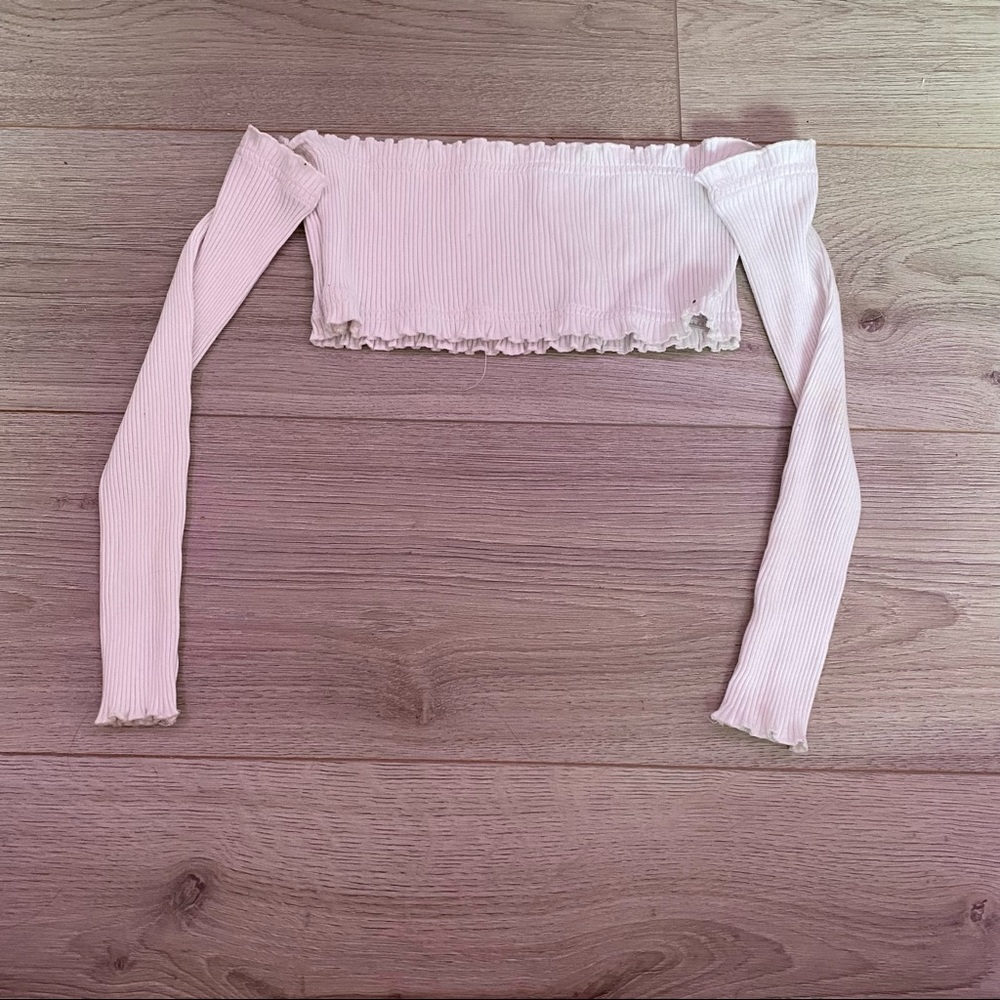 Zaful off the shoulder long sleeve